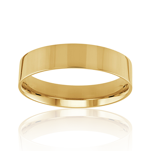 "Comfort Fit" Unisex Wedding Band 5mm