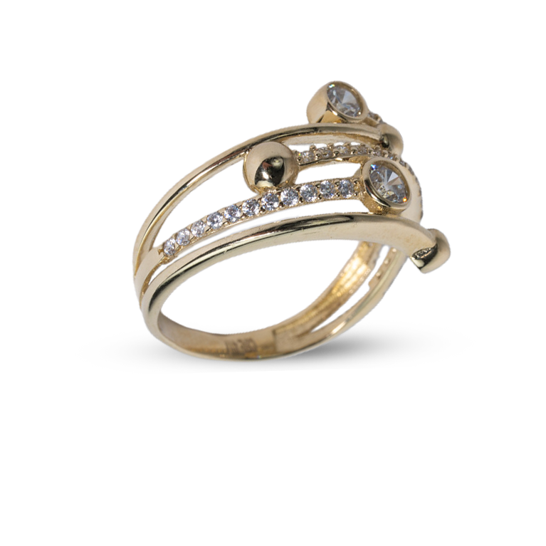 Orbital Split Fashion Ring