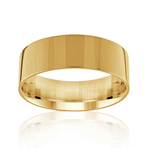 "Comfort Fit" Men's Wedding Band 8mm