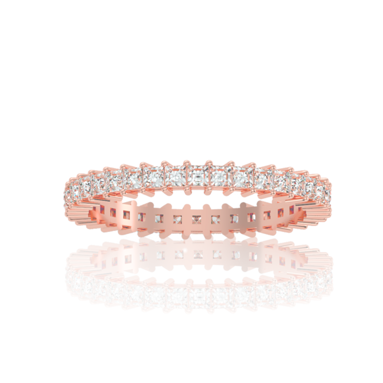 "Majestic Allure" Princess Cut Enternity Band ( 1.15 Ct. Tw. )