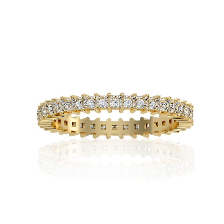 "Majestic Allure" Princess Cut Enternity Band ( 1.15 Ct. Tw. )