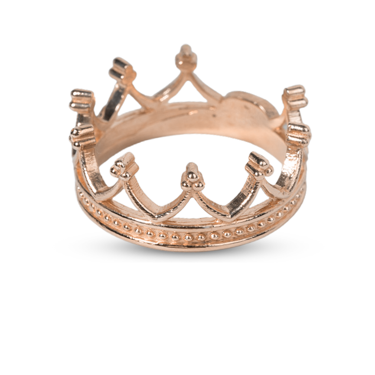 Rose Gold Crown Ring