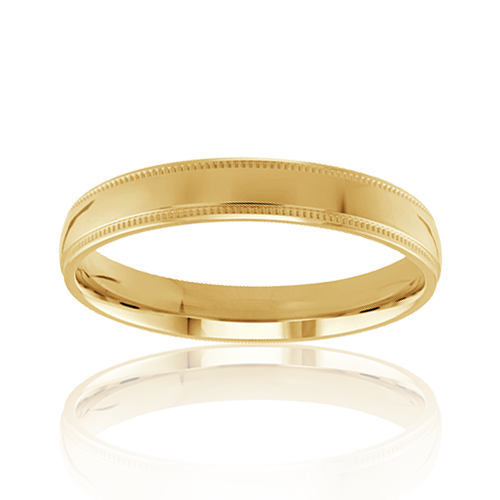 "Bliss Fit" Unisex Wedding Band 3mm