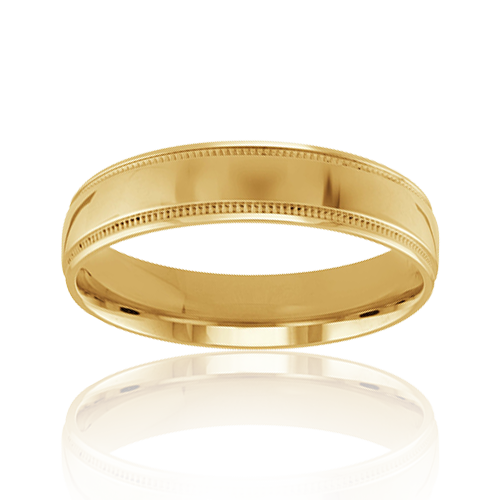 "Bliss Fit" Unisex Wedding Ring 5mm