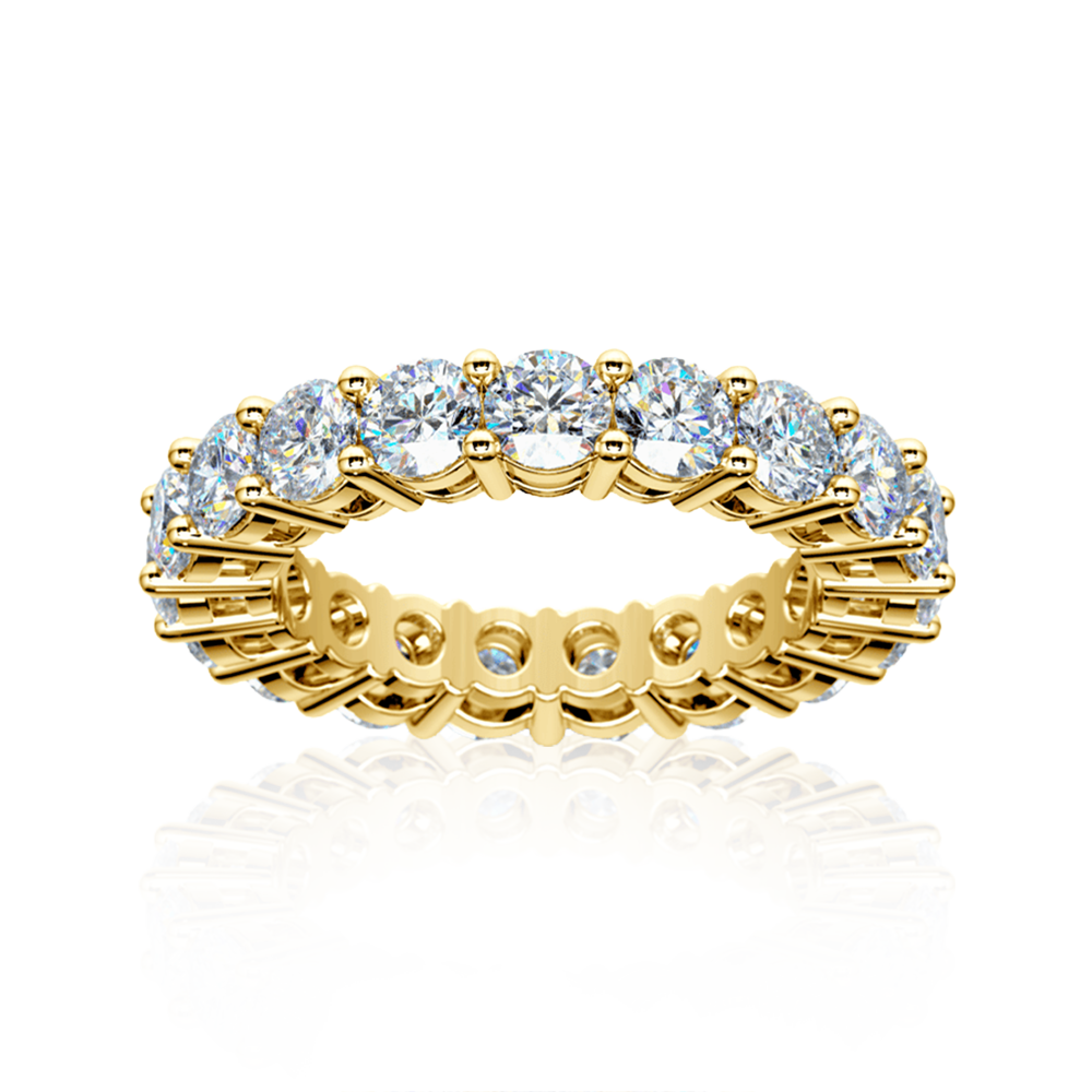 Gold Diamond Eternity Band ( 5 ct. tw. ) in Yellow or White Gold