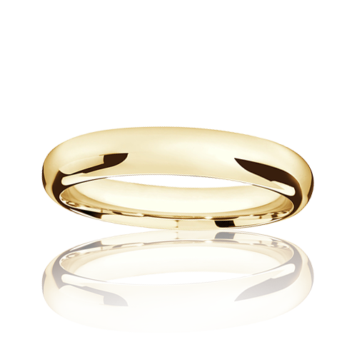 "Premium Harmony Fit" Unisex Wedding Band 4mm