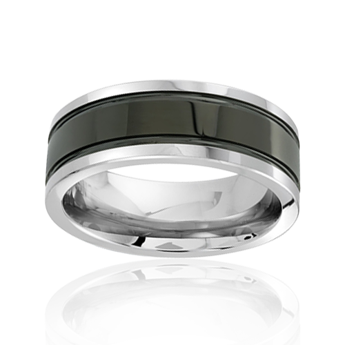 "Nightfall Eclipse" Tungsten Men's Ring 8mm