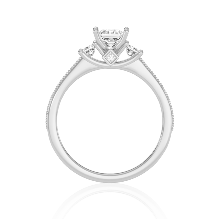 Eternal Unity Princess Ring ( 0.92 Ct. Tw. )