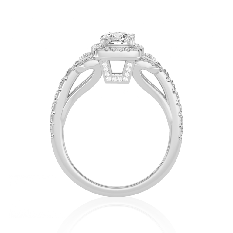 "Cosmopolitan Halo Glow" ( 1.25 Ct. Tw. )