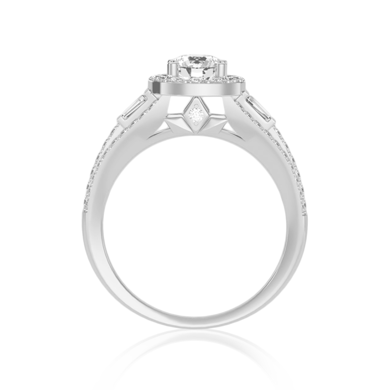 "The Elegance" ( 1.46 Ct. Tw. ) In 10k, 14k, and 18k Gold