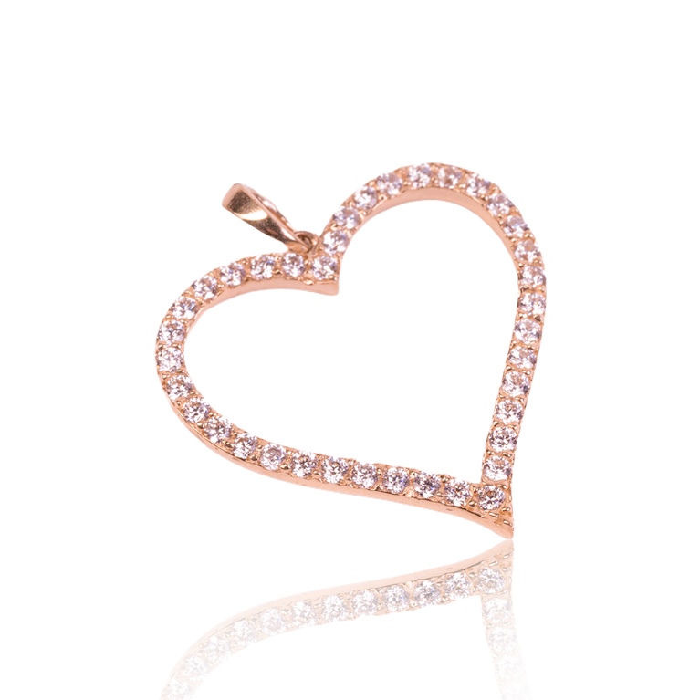 10k Rose Gold Everyday Heart