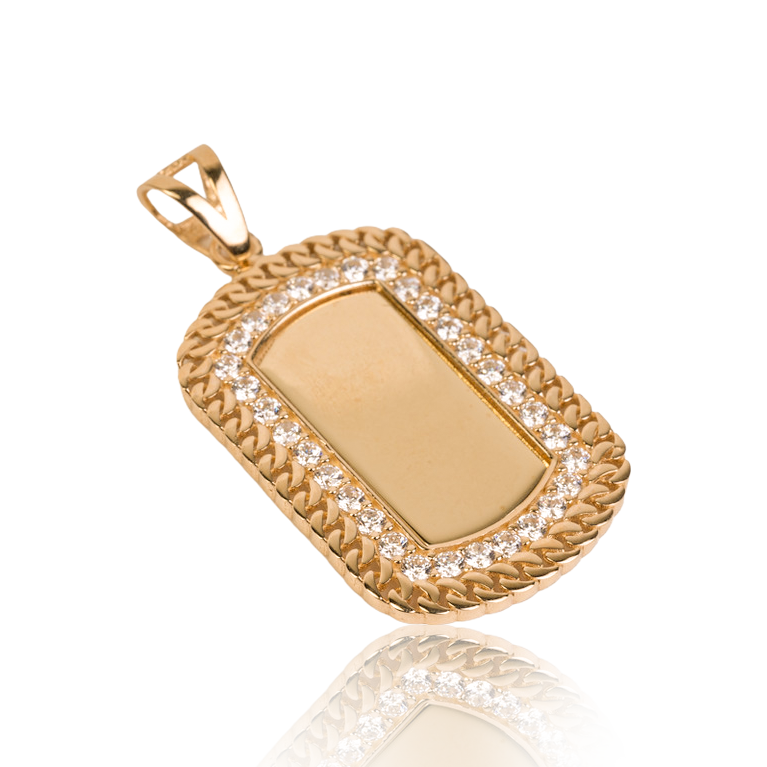 Lux Pendant in Yellow Gold