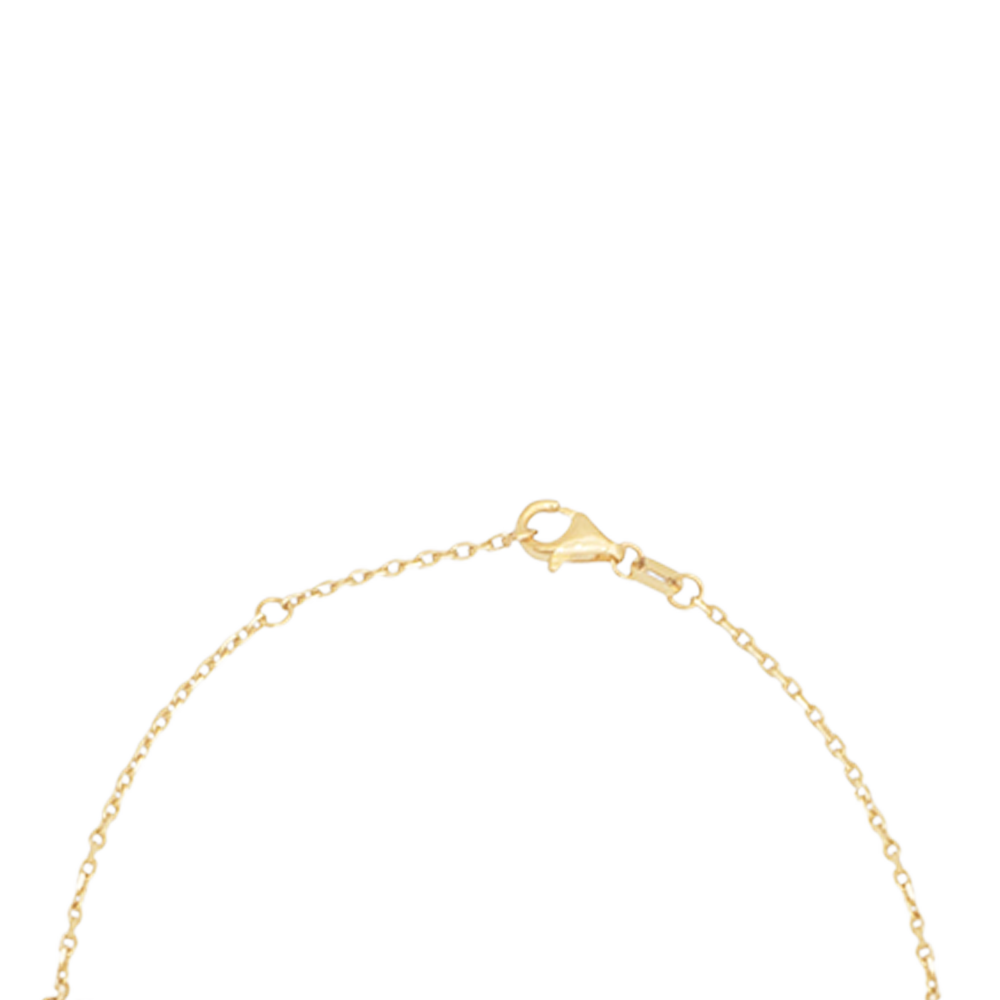 Triple Clover Gold Bracelet