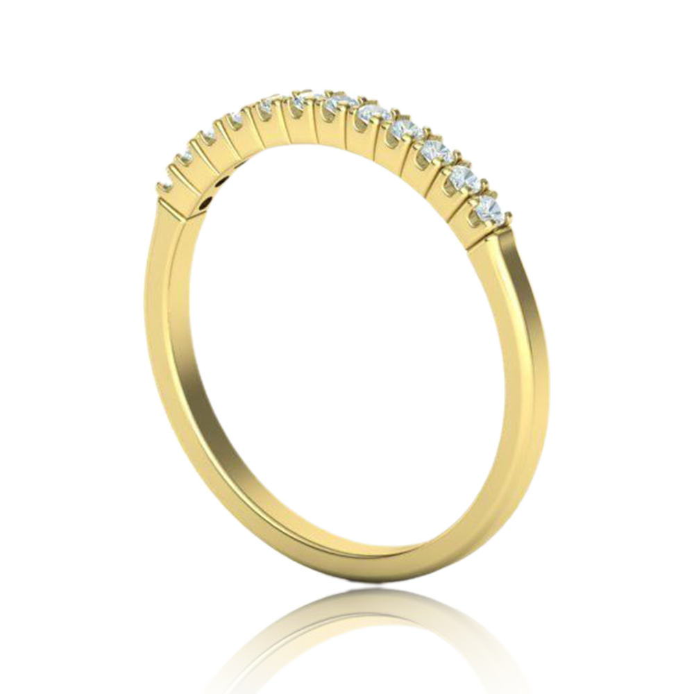 "Diamond Dozen Eternity Band" A Simple Love Story