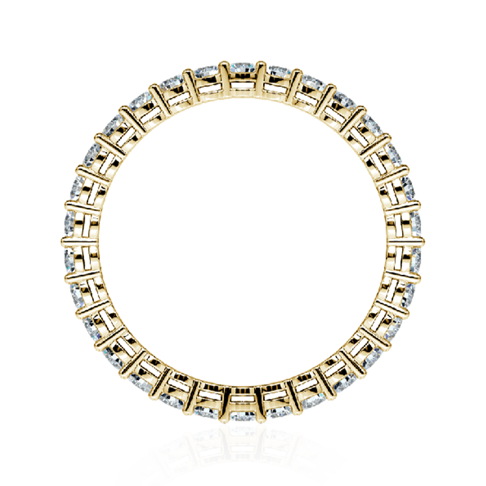 Classic Diamond Eternity Band In Yellow Gold ( 1 ct. tw. )