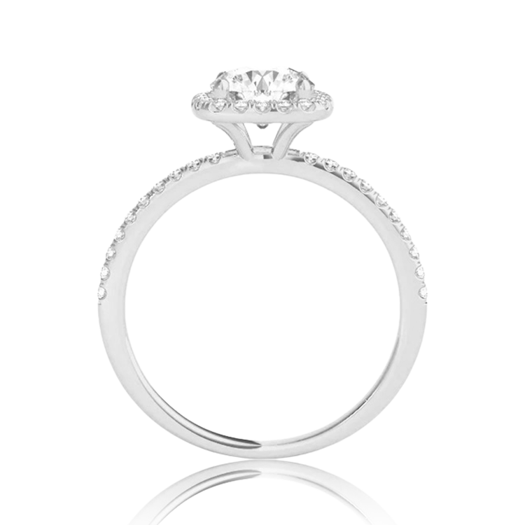 Majesty Halo Diamond Ring