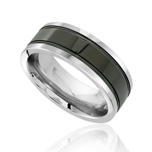 "Nightfall Eclipse" Tungsten Men's Ring 8mm