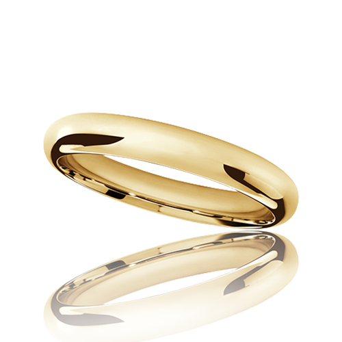 "Premium Harmony Fit" Unisex Wedding Band 3mm