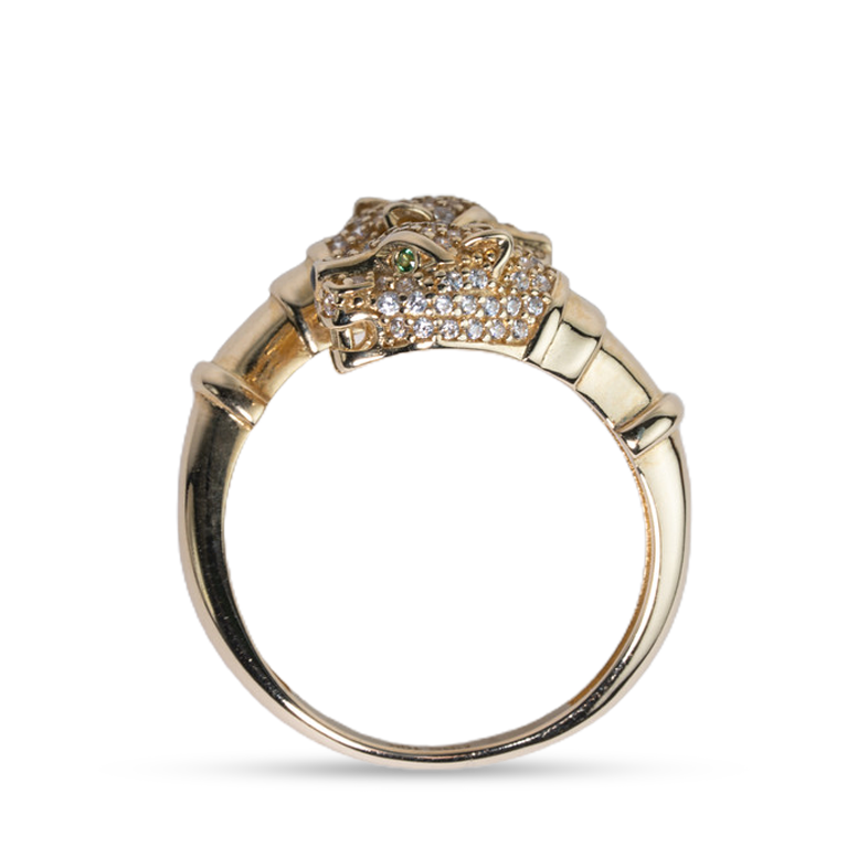 Jaguar Modern Gold Ring