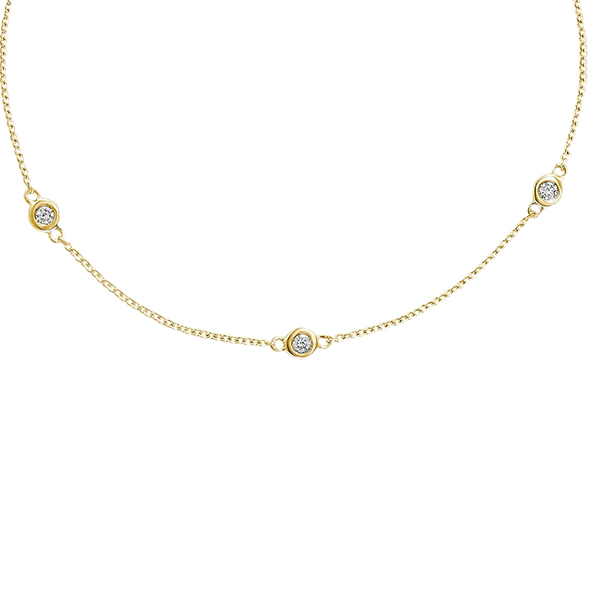 "Diamond by the Bezel" Bracelet