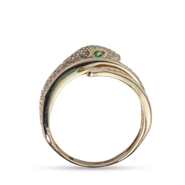 Serpentine Modern Ring