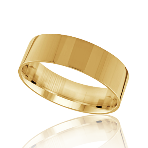 "Comfort Fit" Unisex Wedding Band 7mm