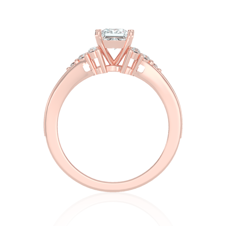 Luxury Brilliance: In Rose Gold ( 1 Ct. Tw. )