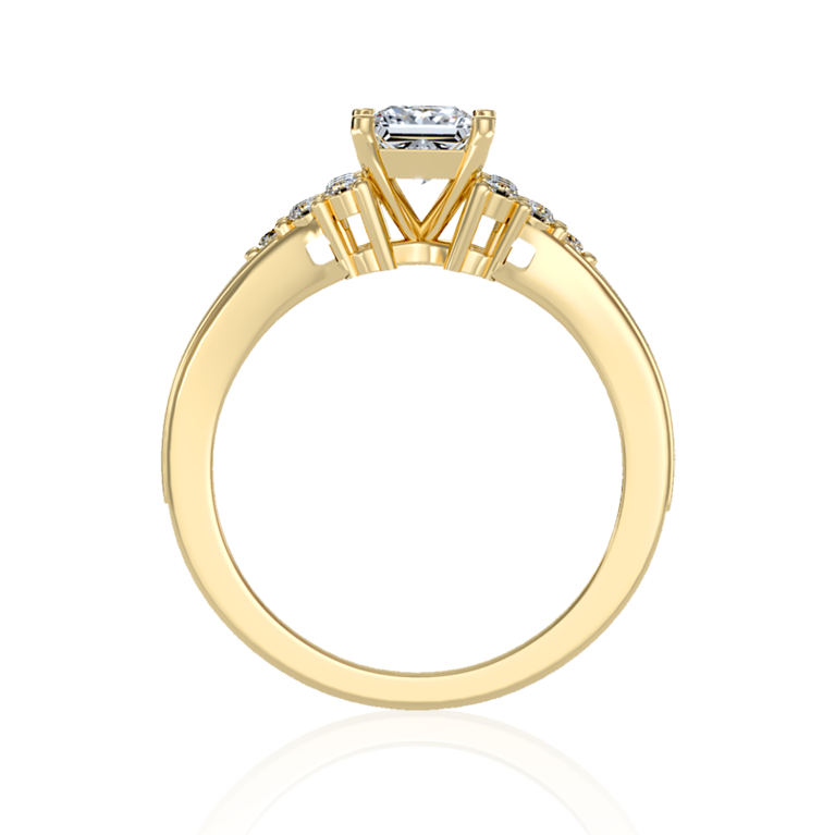 Luxury Brilliance In Yellow Gold ( 1 Ct. Tw. )