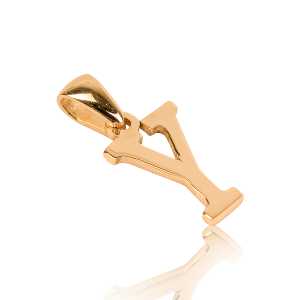 "Personalized Elegance" 10k Yellow Gold Initials (A to Z collection)