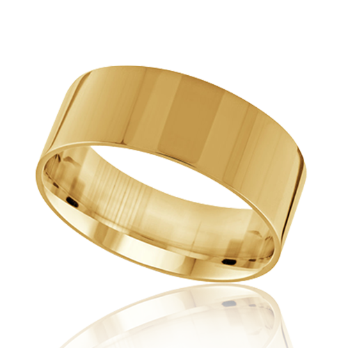 "Comfort Fit" Men's Wedding Band 9mm