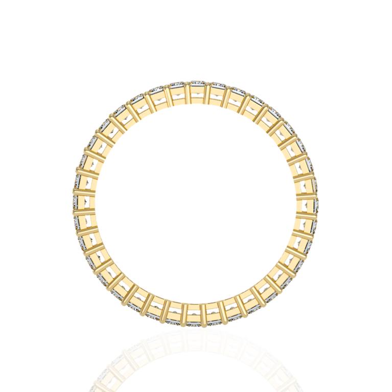 "Majestic Allure" Princess Cut Enternity Band ( 1.15 Ct. Tw. )