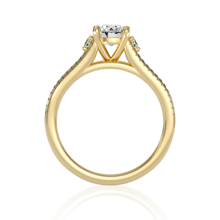 Timeless Charm Solitaire In Yellow Gold  (1.10 Ct. Tw. )