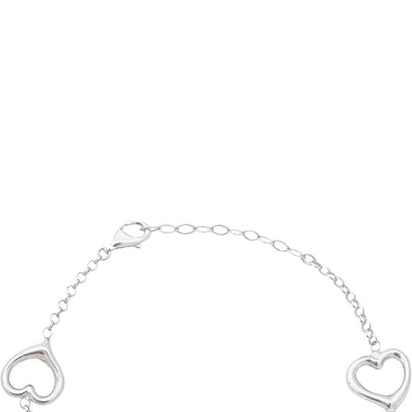 "The Love Link" In White Gold