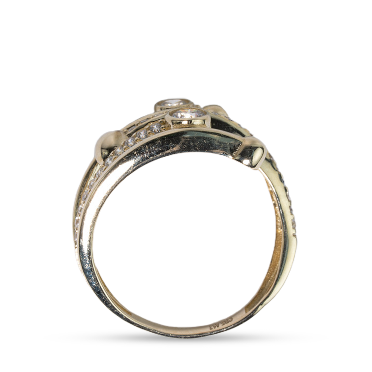 Orbital Split Fashion Ring