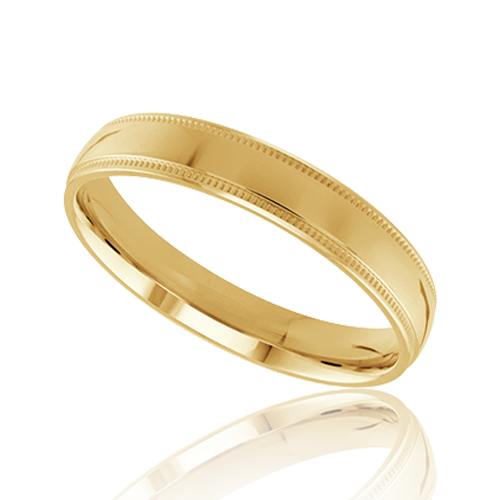 "Bliss Fit" Unisex Wedding Ring 4mm