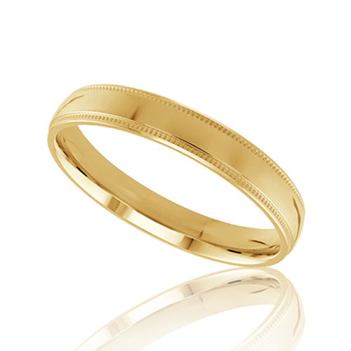 "Bliss Fit" Unisex Wedding Band 3mm