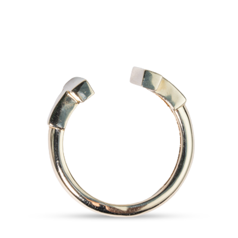 Designer's Corner Ring In Yellow Gold