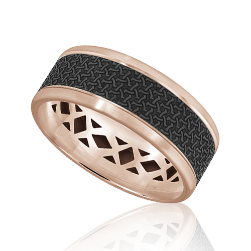 "DevineOra" Men's Wedding Ring, 8mm