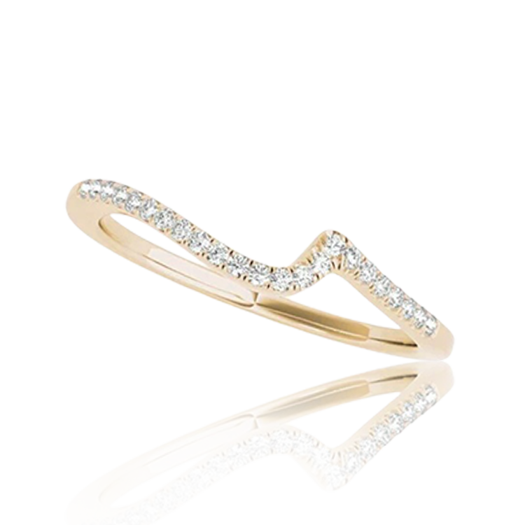 "Journey Together" In Yellow Gold Ring