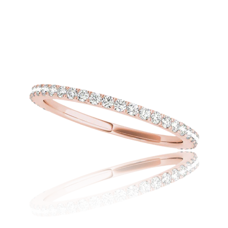 Whispering Stackable Eternity Diamond Ring