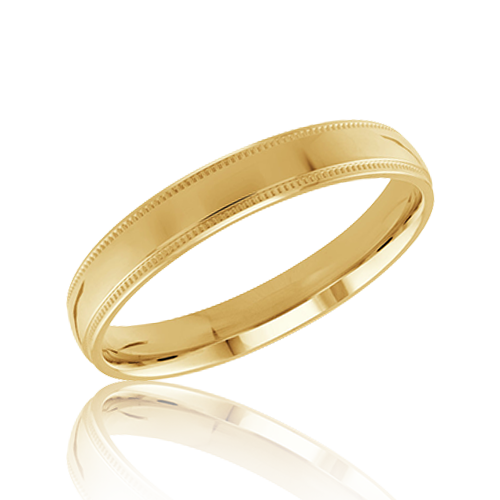 "Bliss Fit" Unisex Wedding Band 3mm