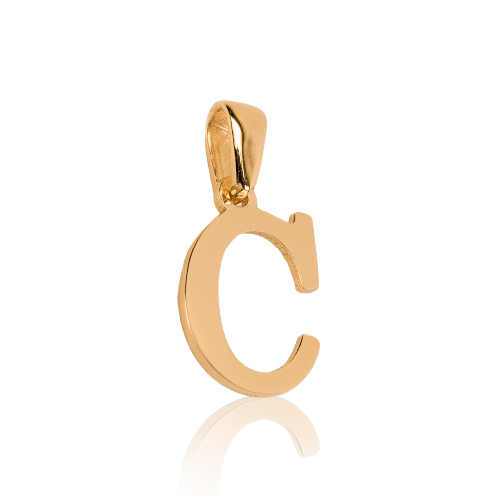 "Personalized Elegance" 10k Yellow Gold Initials (A to Z collection)