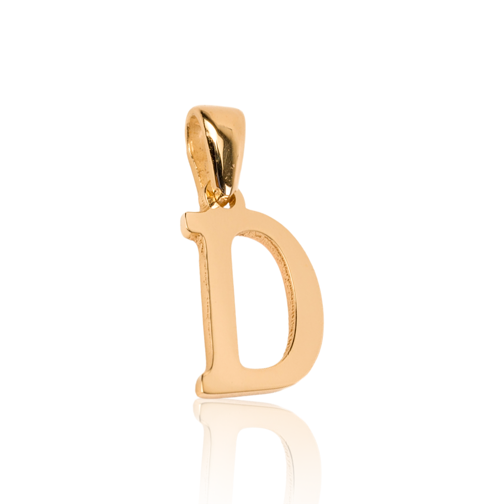 "Personalized Elegance" 10k Yellow Gold Initials (A to Z collection)