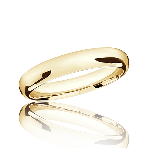 "Premium Harmony Fit" Unisex Wedding Band 4mm