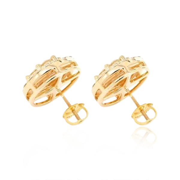 "Diamond Haven" Halo Stud Earrings ( 1.15 Ct. Tw. )