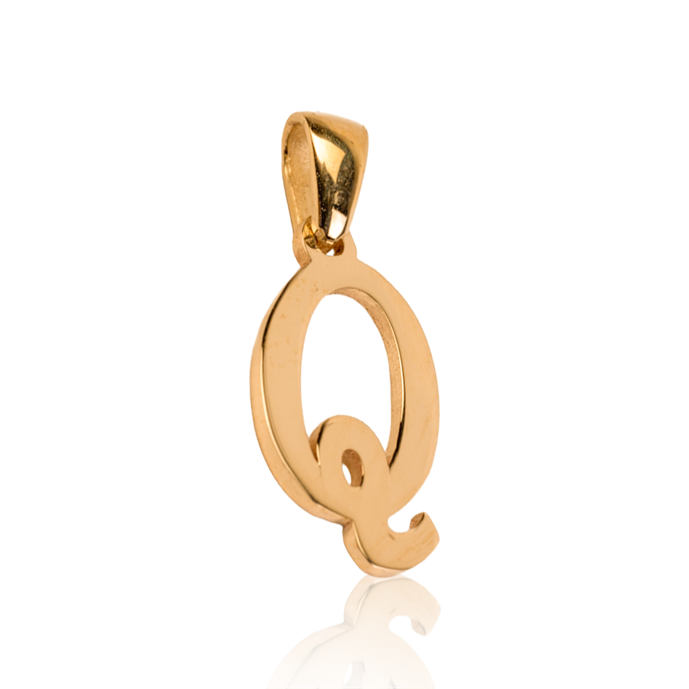 "Personalized Elegance" 10k Yellow Gold Initials (A to Z collection)