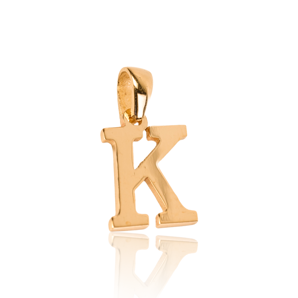 "Personalized Elegance" 10k Yellow Gold Initials (A to Z collection)