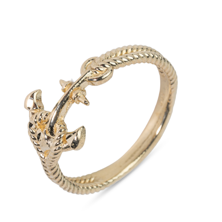 Anchor Fashion Ring