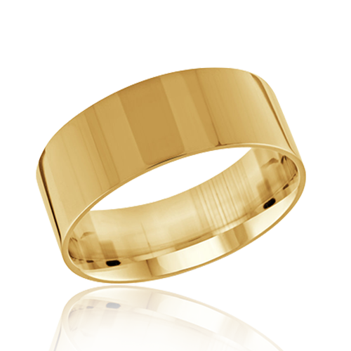 "Comfort Fit" Men's Wedding Band 9mm