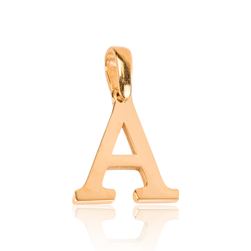 "Personalized Elegance" 10k Yellow Gold Initials (A to Z collection)
